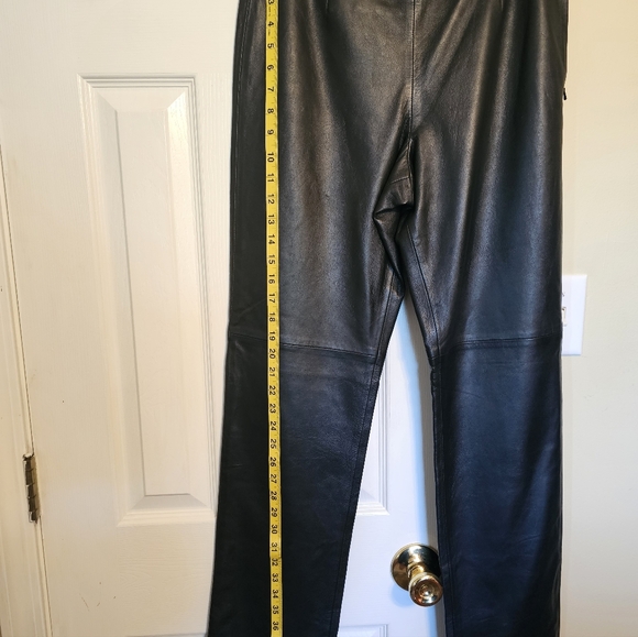 Black Leather Pants - Picture 7 of 7